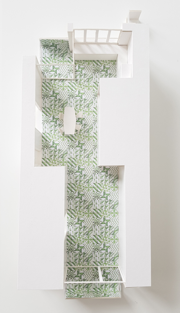 Modell Wohnung-geschlossen