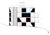 Entwurf Nordfassade