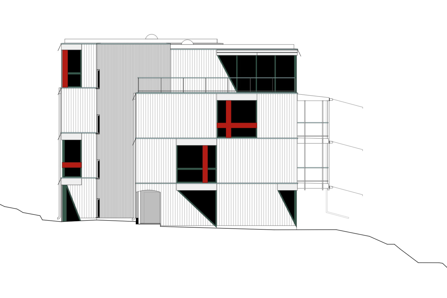 Nordfassade