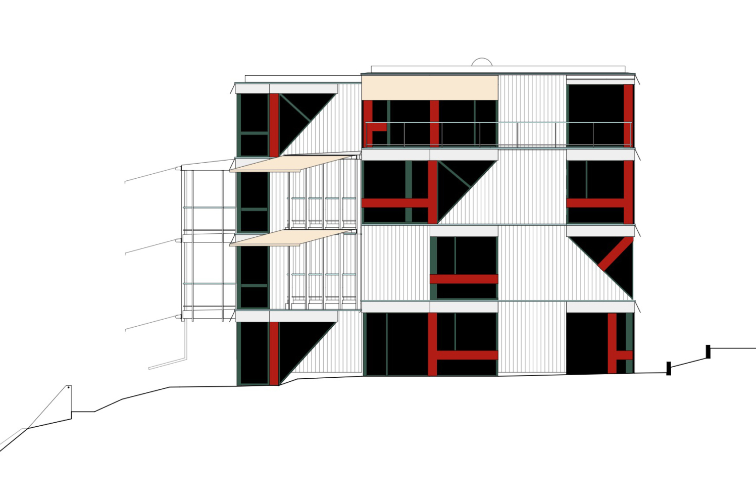Südfassade