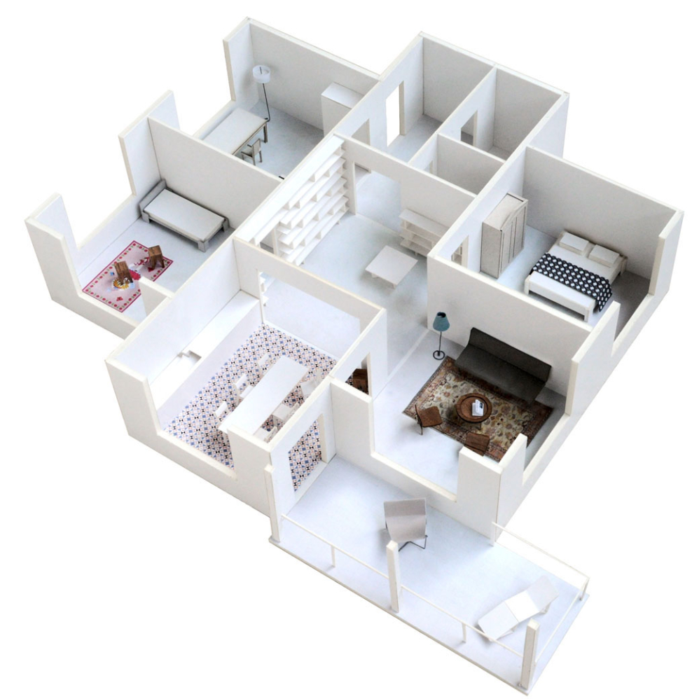 Modell Wohnung